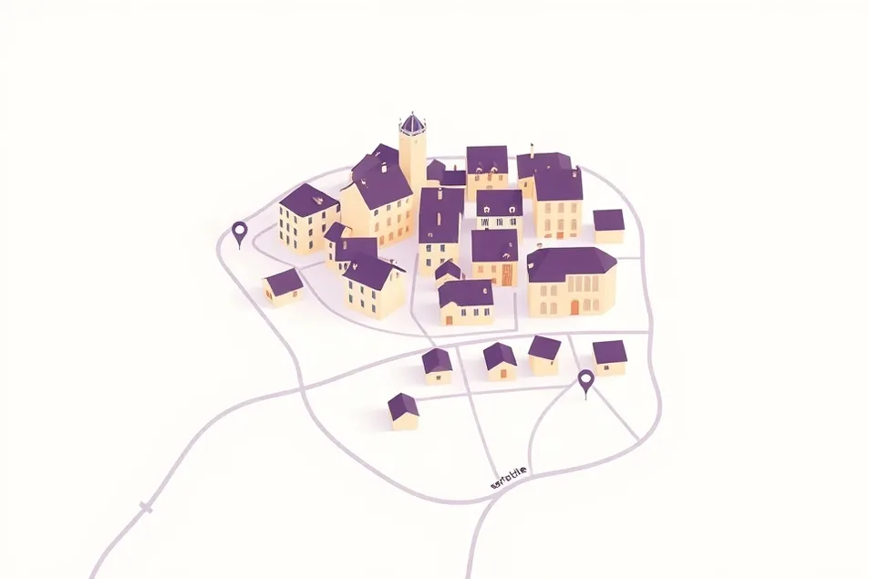 Carte du secteur d'intervention autour de Mantes-la-Jolie (78200)